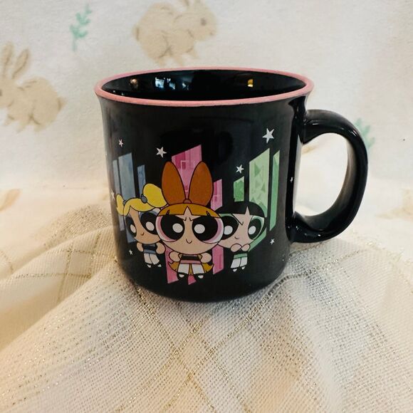 Silver Buffalo Powerpuff Girls Ceramic Camper Mug 20 Oz - Picture 1 of 8